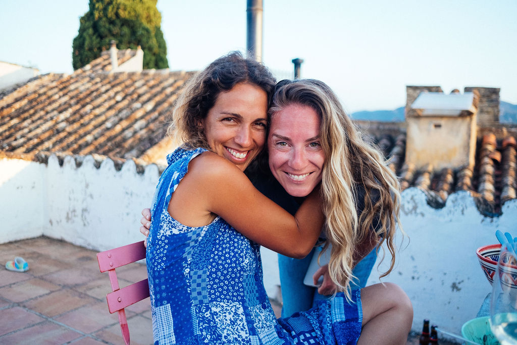 NYC moms who met in a maternity prenatal class in Brooklyn.